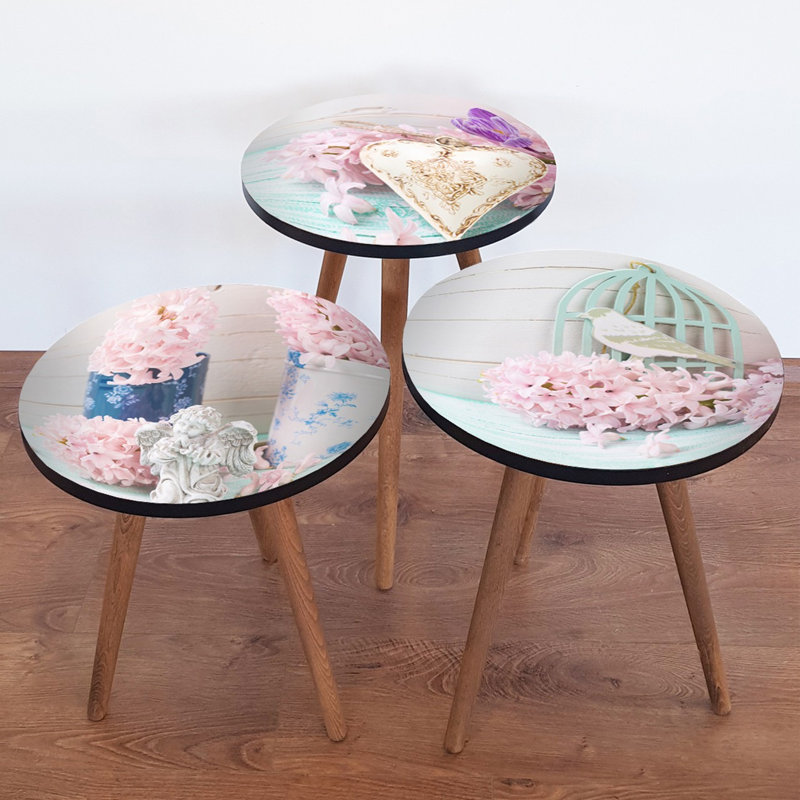 Tables gigognes 3 pieds Balzer
