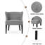 Chaise d'appoint en tissu-1465528220