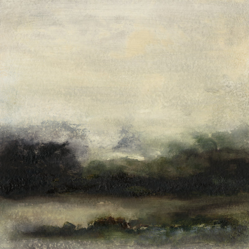 Fall Horizon III by Sharon Gordon - Wrapped Canvas Painting, 122cm H x 122cm W