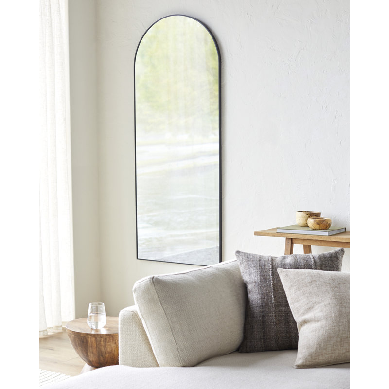 Norby Mirror, Black, 67" x 28"
