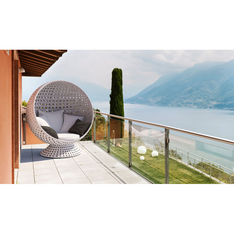 Hemisphere Outdoor Swivel Lounge Chair