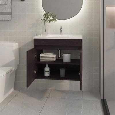 Colville Vanity Sink, Black, Bathroom