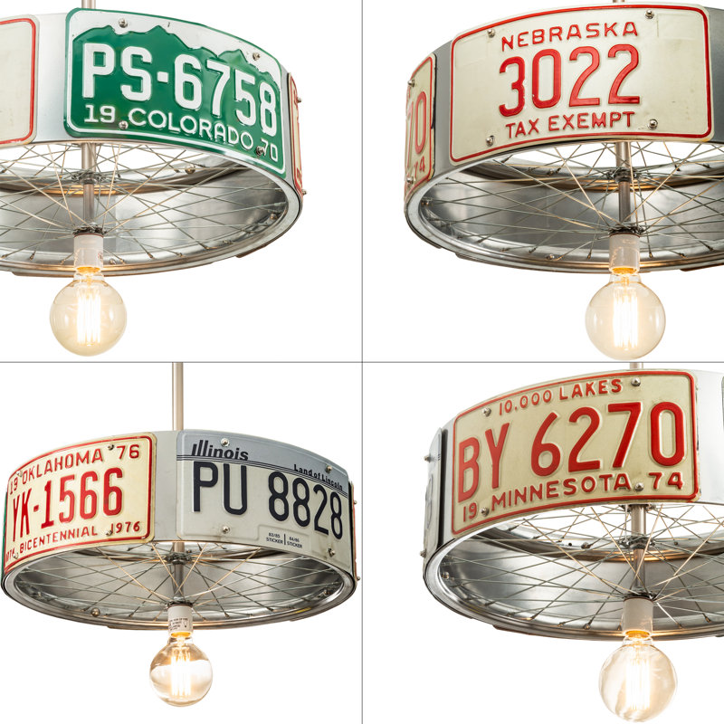 Rustic Lodge 1 - Light LED Pendant