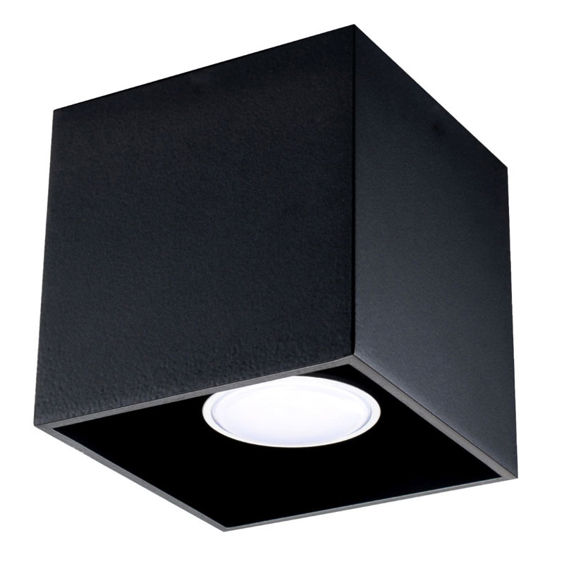 Flush Mount, Black