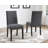 Carliana 4 - Person Solid Wood Solid Wood Top Four Leg Dining Set-19123728