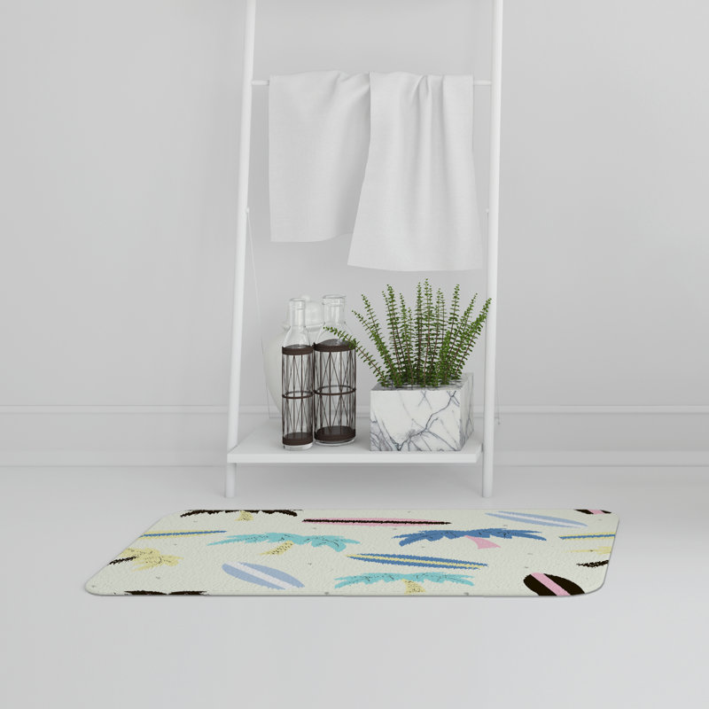 Blackmon Memory Foam Non-Slip Bath Rug