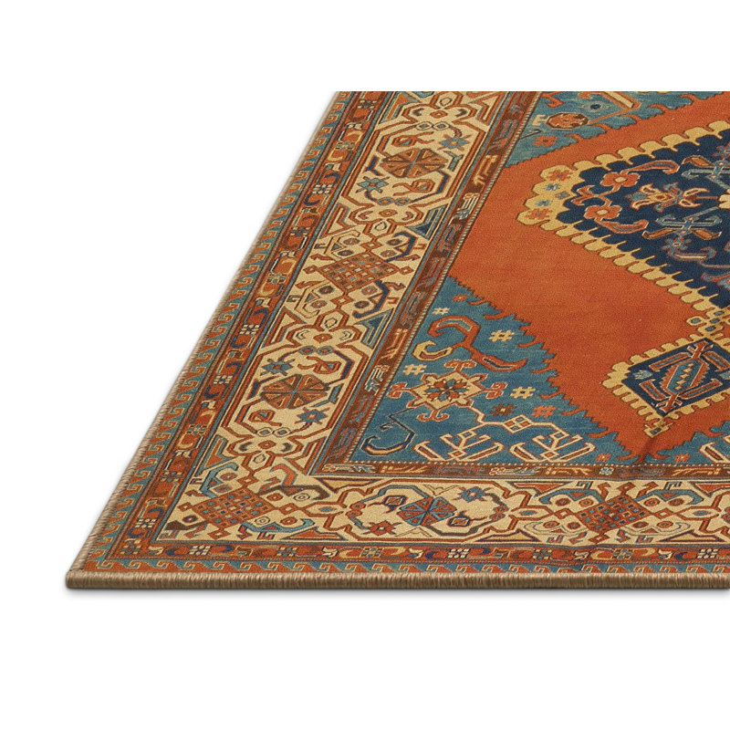 Oriental Indoor Rug, Rectangle 5' x 7'