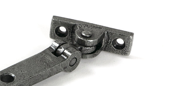Reeded Stay, Pewter Patina, 24.9cm H x 1.6cm W x 0.9cm D