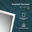 Mirror Cabinets W H Wall Mounted Required Framed Medicine Cabinet Mirror Fixed-122066832-122066837