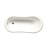 Glass 60" x 29" Freestanding Soaking Acrylic Bathtub-60883500