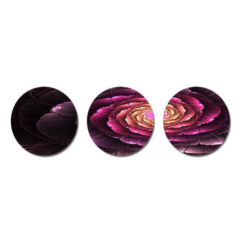 Abstract Wall Decor on Metal