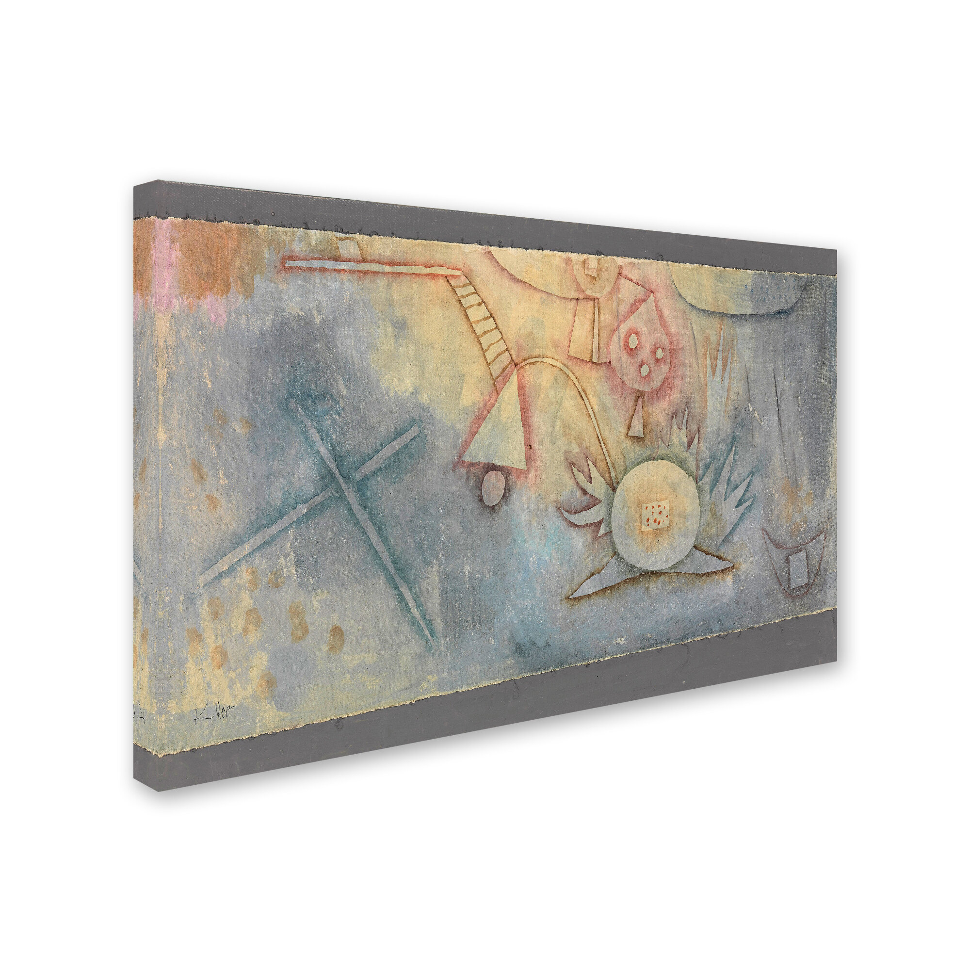 Trademark Fine Art 'Fish Magic' Canvas Art by Paul Klee 