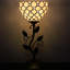 Lampe de table en verre coloré Tiffany