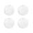 16 Piece Handmade Porcelain China Dinnerware Set - Service for 4