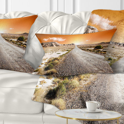 Landscape Reversible Throw Pillow