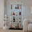 Tempered Glass Display Cabinet,Wine Cabinet, Storage Cabinet,File Cabinet,With Bluetooth LED Strip,Can Be Controlled By Remote Control Or Mobile APP,Swivel Casters,Can Be Placed Anywhere-114484498