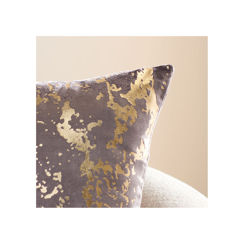 Abstract Reversible Throw Pillow, Rectangle 12"H x 20"W