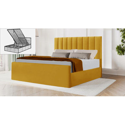 Hampton Upholstered Ottoman Storage Bed