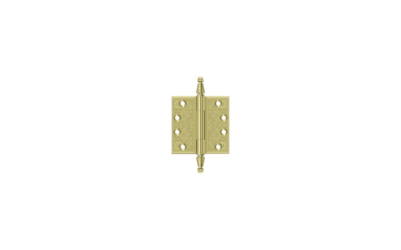 Hinge, Polished Brass