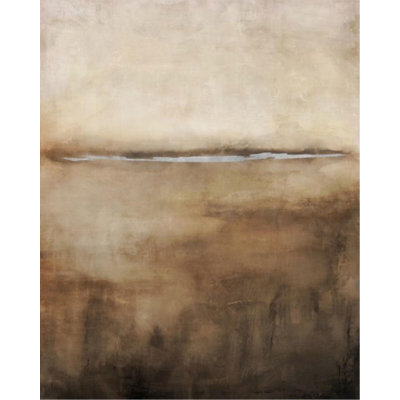 Silver Horizon Painting by Elena Carlie