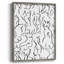 Impression florale vintage encadrée Cxxxiv - bois massif-352469950
