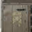 Metal Army Surplus Style 3 Drawers 2 Shelves and 1 Door Room Cabinet with Numbers and Text