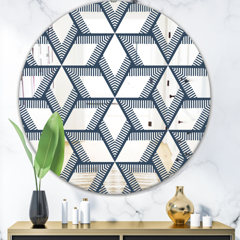 Miroir Rhombus, H 31,5 po x l po