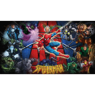 Spiderman Villians - No Frame Print