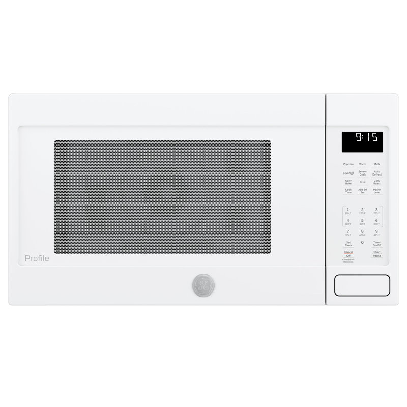21.75" 1.5 cu. ft. Countertop Convection Microwave, White