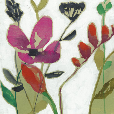 " Vivid Flowers I " by Jennifer Goldberger