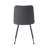 Caiddie Fabric Dining Chair with Steel Legs-1361883599