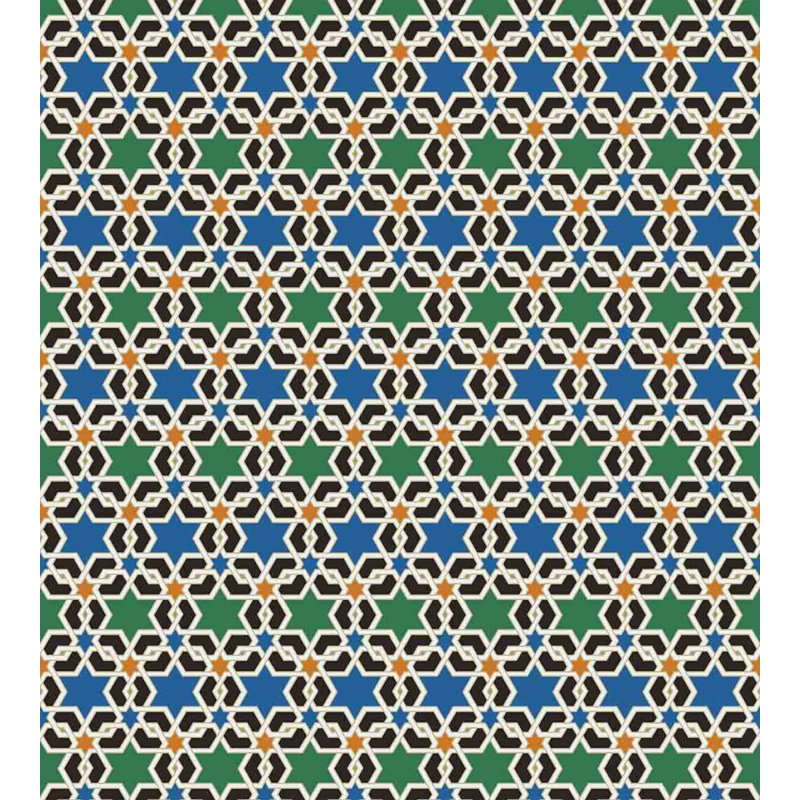 Global Inspired Polyester Geometric Shapes Duvet Cover