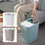 Bock Plastic Swing Top Multi-Compartment Rubbish & Recycling Bin - 12L-267079169