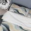 Coastal Reflections - Ensemble de housse de couette abstrait - Microfibre de polyester-1906903176