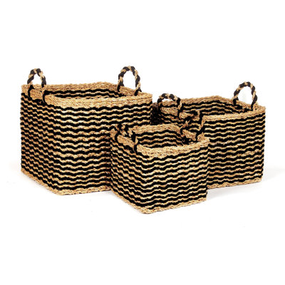 Ensemble 3 pièces de panier à mèches