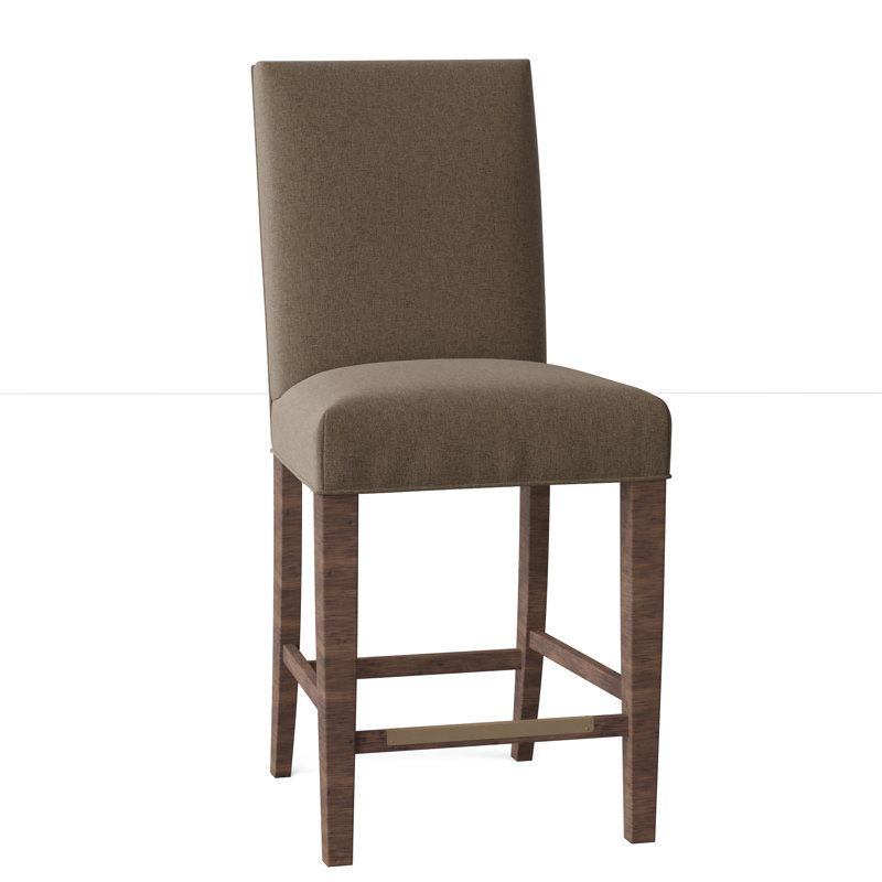Tabouret de comptoir 26 po Clark, Tabac, 9906 Linen