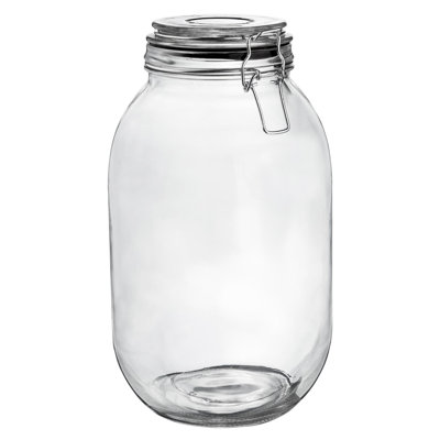 Argon Tableware - Glass Storage Jars - Set of 6
