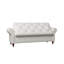 Banc de rangement capitonné avec accoudoirs roulés Modrn-382443021