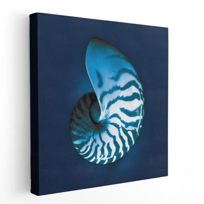 Impression sur toile, "Cyanorphe mer I"