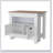 Sophisticated 2-Door Kitchen Island with Ample Storage and Versatile Design for Modern and Classic Kitchens-1245197167