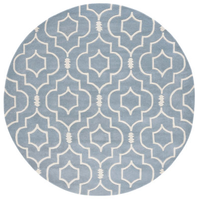 Carolene Hand Tufted Wool Geometric Rug