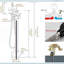 Mustecaplioglu Floor Waterfall Faucet Bath Filler