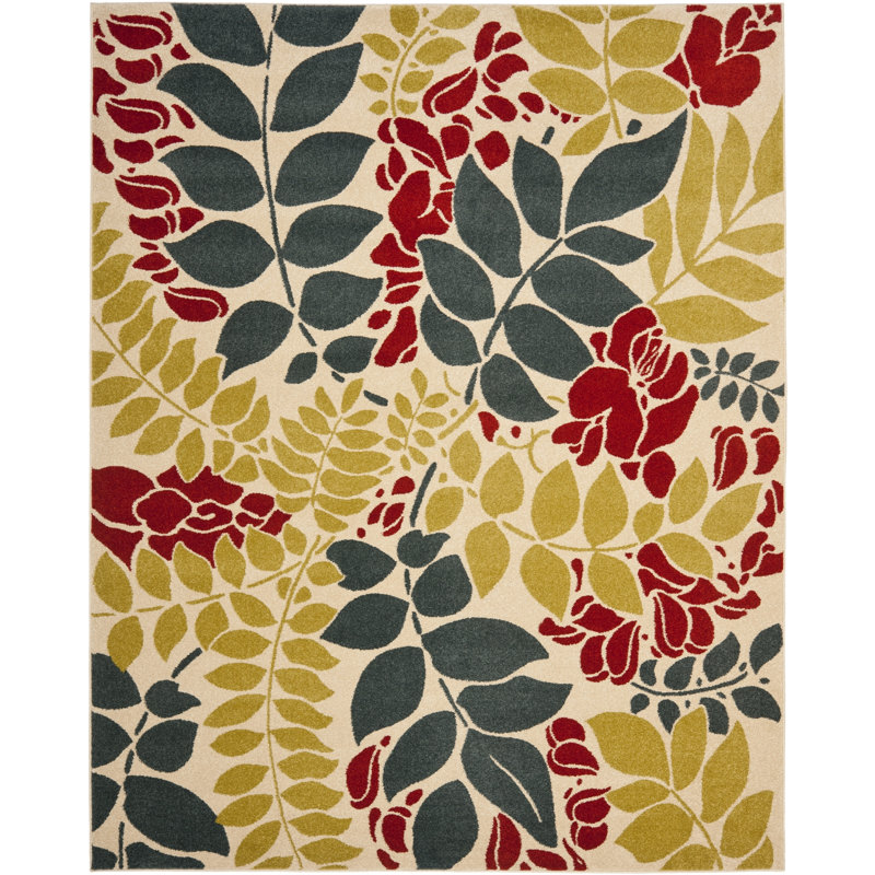 Hestia Performance Floral Rug, Rectangle 8' x 10'