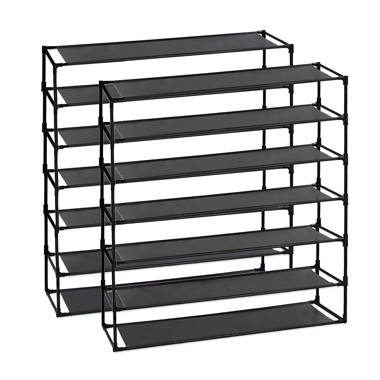 Simplify 50 Pair Grey Shoe Rack