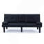 Canapé-lit convertible en cuir PVC-750419761