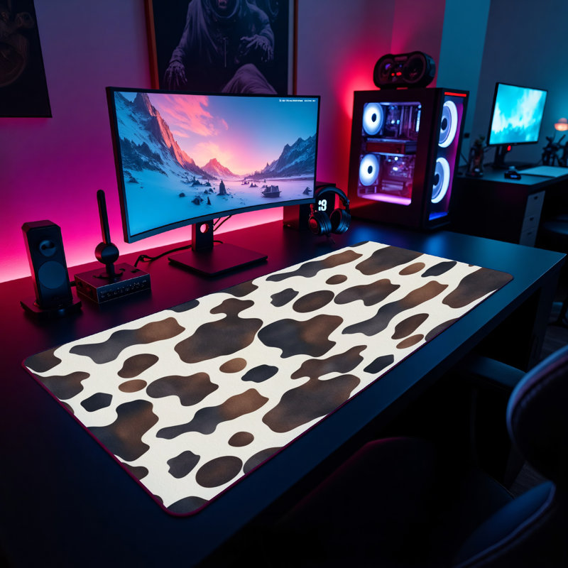Polyester Desk Pad, 31.5x15.5