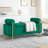 Comfortable Velvet Bench With Iron Legs For Bedroom Rest And Relaxation Upholstered Base Living Area-1222456701