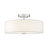 Flaire Fabric Semi Flush Mount-535900989-420096979
