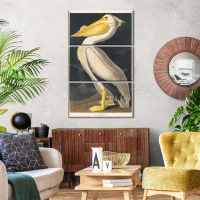 Ensemble de 3 pièces sur toile American American Pelican