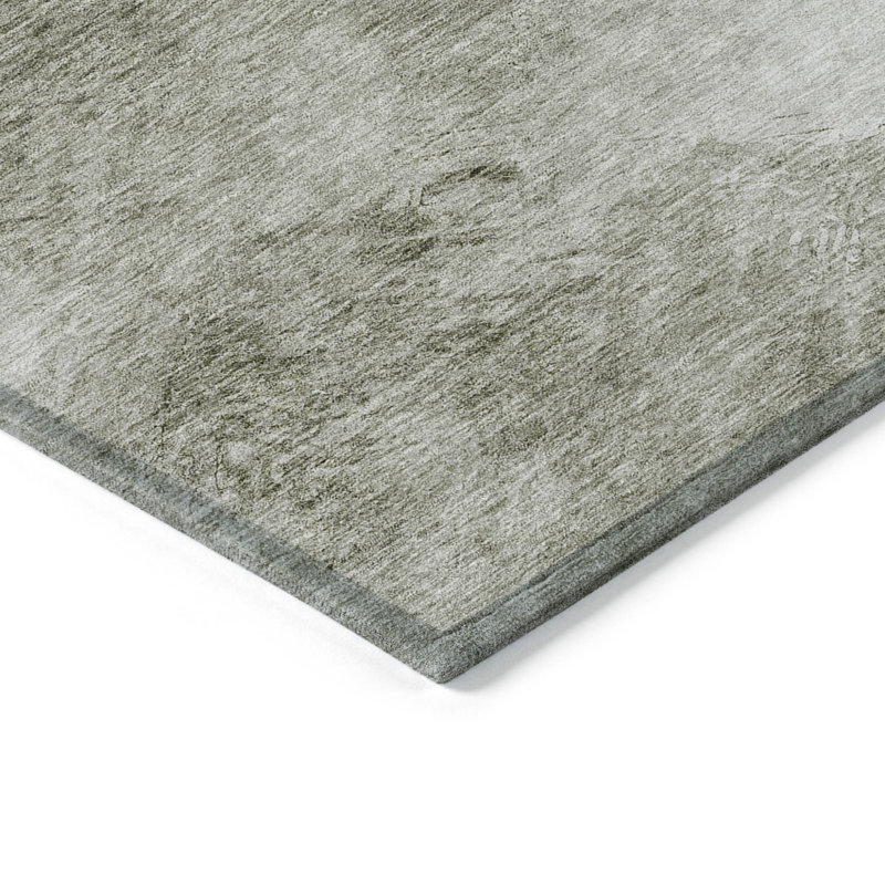 Tapis extérieur lavable abstrait taupe 5 pi x 8 pi beige